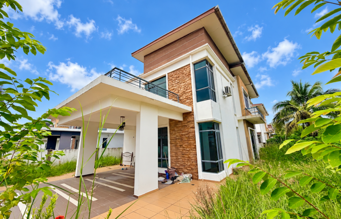 Rumah Untuk Dijual Banglo 2 Tingkat Taman Paya Rumput Perdana Melaka